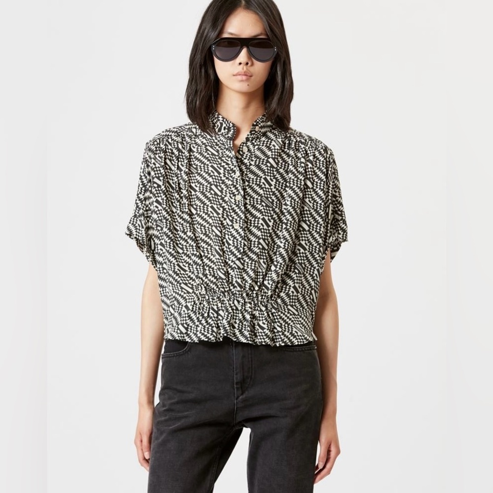 Isabel Marant Étoile Azela Printed Top - FR40 / US8
